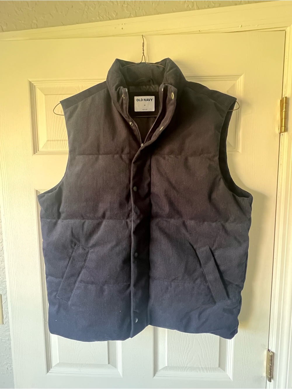 Old Navy Corduroy Puffer Vest